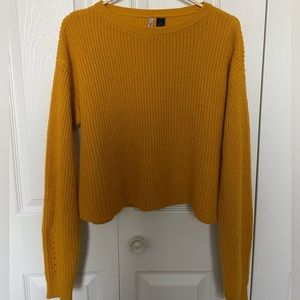 Love by Design Yellow Knit Sweater